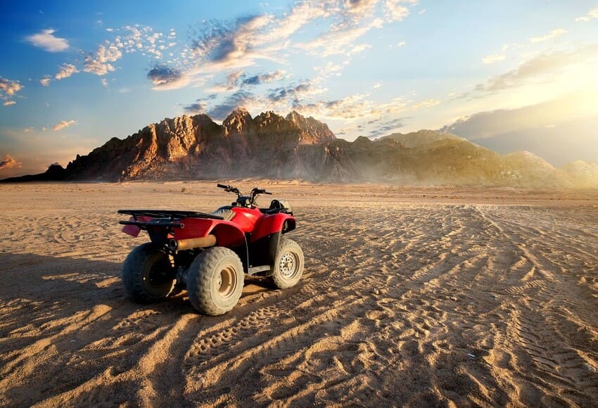 Private Quad Bike Safari tour with dinner