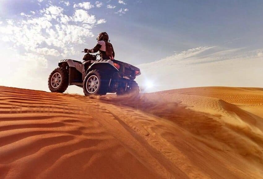 Quad Bike Super Safari tour with dinner