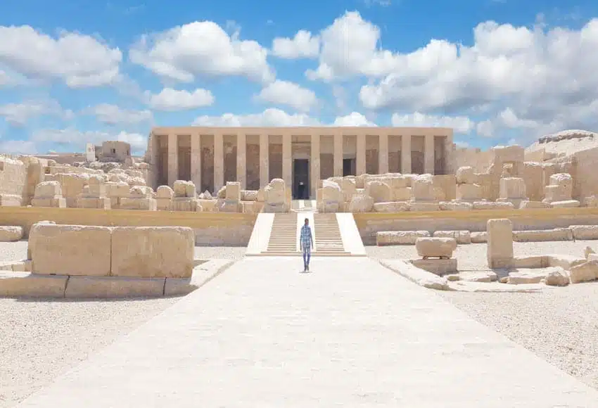 Dendera a Abydos z Marsa Alam - podle sebe